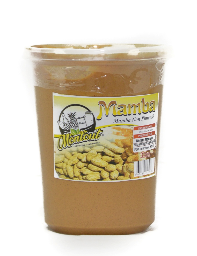 Peanut butter /Mamba Montout 32 Oz