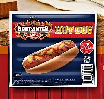 Hot Dog / Chiken Franks Boucanier